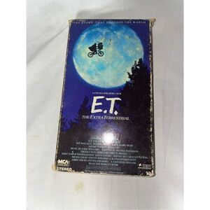 E.T VHS 
